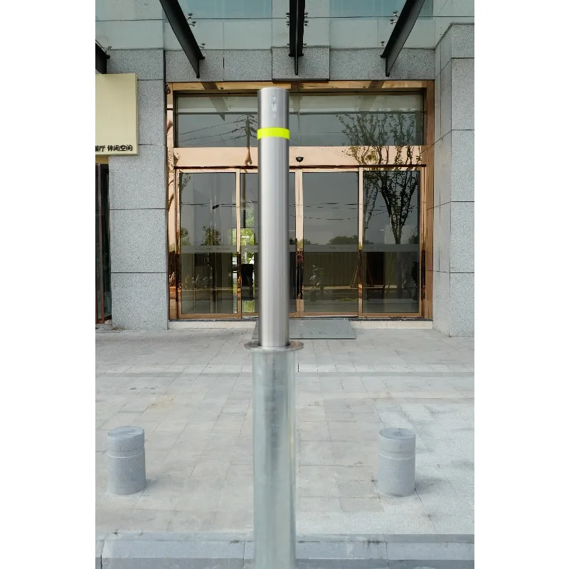 Source Factory Price Manual Stainless Steel Lift Assist Telescopic Retractable Driveway Bollards Retractable Prices