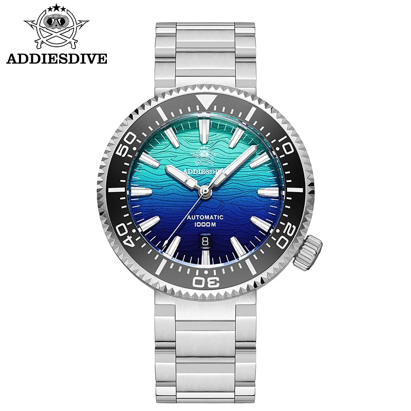 ADDIESDIVE 自動巻きダイバーズウォッチ 46mm 1000M