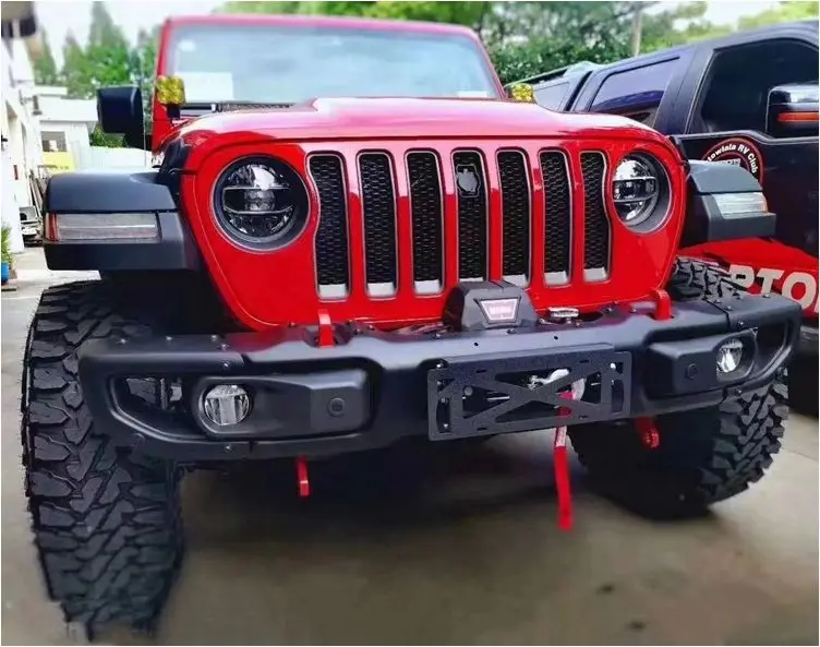 Car Bumper Guard  with Corner for Jeep Wrangler JL  Body Parts Steel