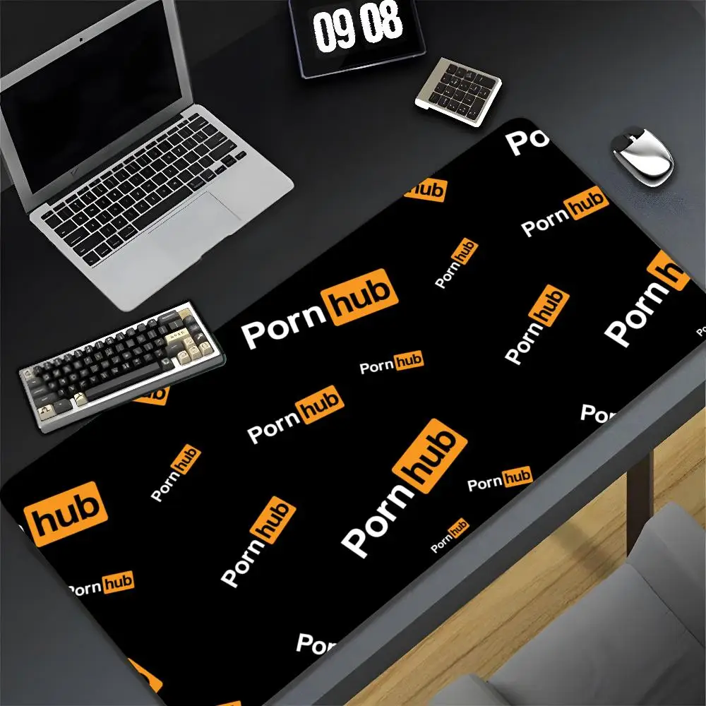 P-Porn-hubs-Tumble-P-Pornhubs podkładka pod mysz XXL Gamer komputer do gier Otaku krawędź blokująca DIY dostosowane zdjęcie Laptop Notebook Des