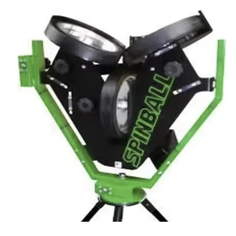 

SALE!! 3-Wheel Spinball Wizard Baseball Training Pitching Machine