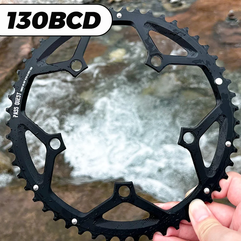 

Звездочка для велосипеда 130 BCD, 5 отверстий, двойная, серебристая, 53/39, 54/40, 56/42, для шоссейного велосипеда