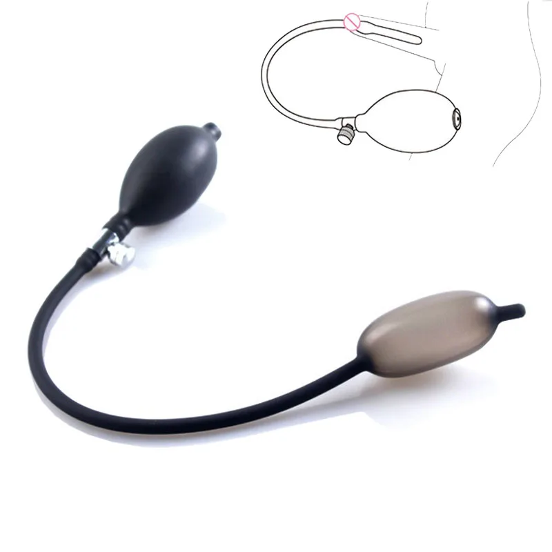 anal plug mit stossfunktion Analdildo »Simply Anal Balloon«, 37 cm, zum Aufpumpen, hautfarben main image 0