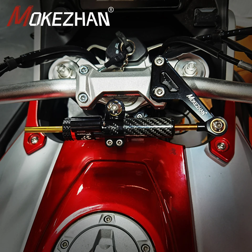 Motorcycles Accessories Adjustable Steering Stabilizer Steering Damper Mounting Bracket  FOR HONDA CB650F CB 650F CB650 F