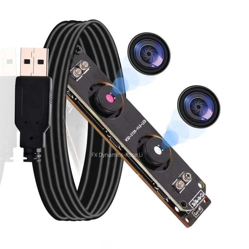 USB 2.0 MJPG YUV Night Vision HDR Ir 5MP HD 1080P 30FPS Camera Module for Face Recognition Industrial Camera Module Robot DIY