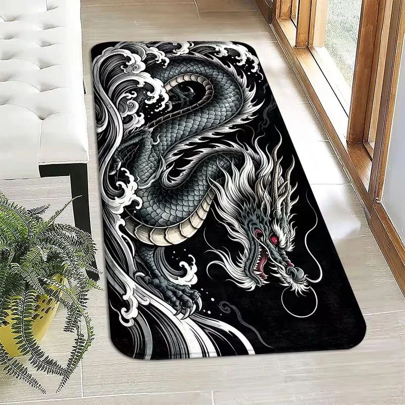 Chinese Dragon Wave Runner Rug - Commercial Kitchen Usa ulasan dan harga