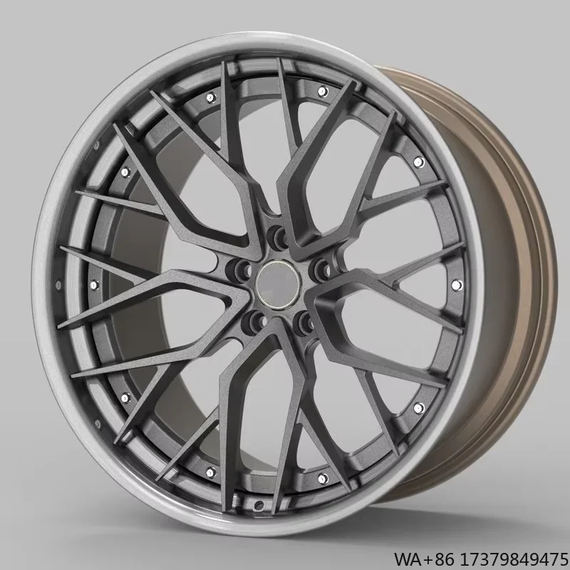 

GPW Custom Luxury Polishing Forged Alloy Wheel 16-26 Inch Two Piece Concave Rims for Cars