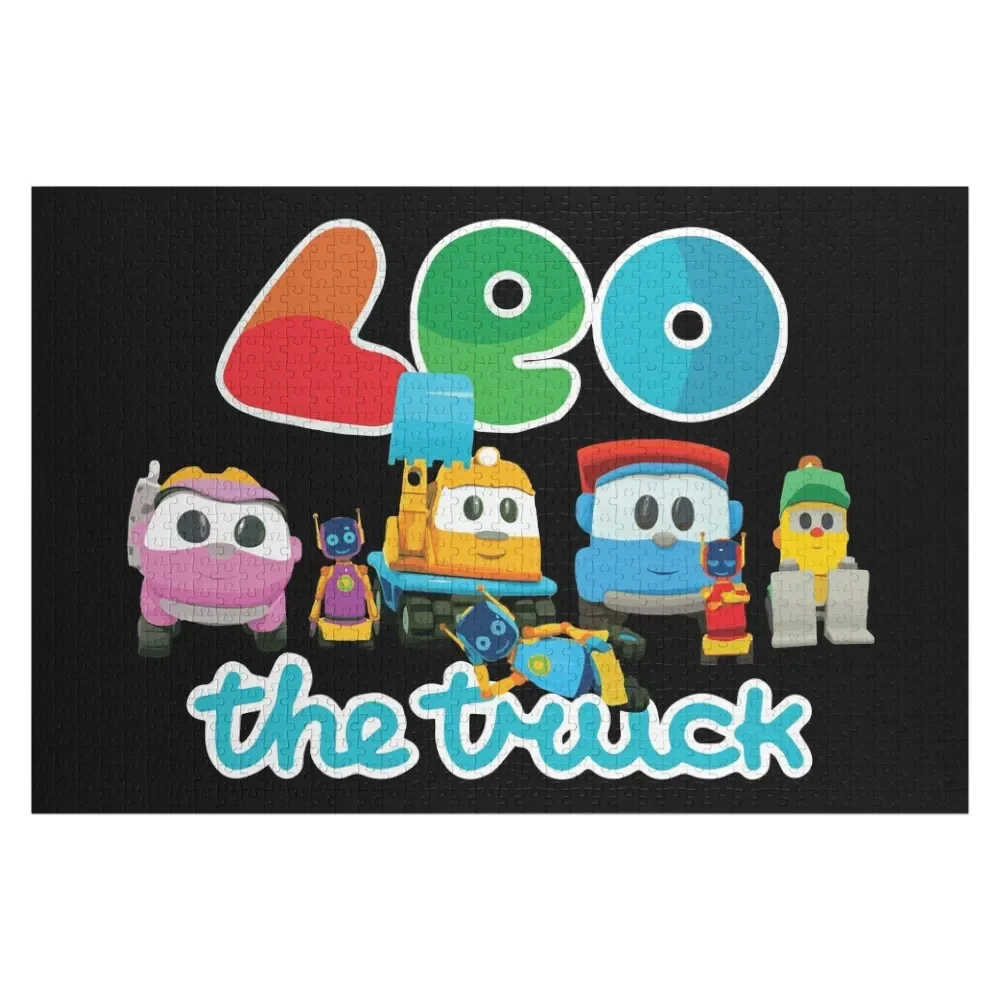 LEO the truck, LIFTY, SCOPP, ROBOTS & LEA Jigsaw Puzzle Picture Iq Personalized Toys Puzzle