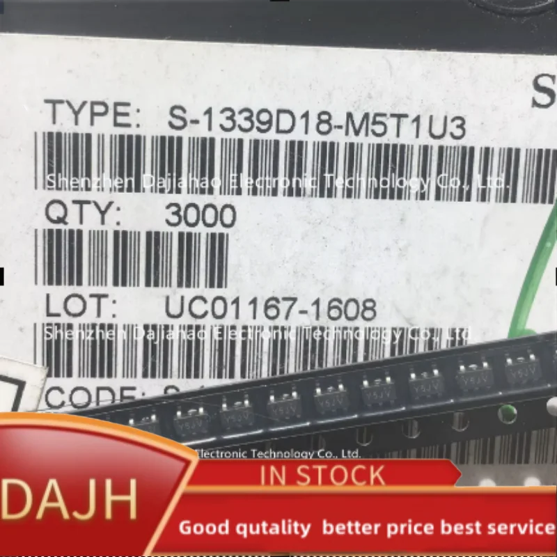 5 PÇS/LOTE Tela de Seda Y5J S-1339D18-M5T1U3 Iniciar SOT235 SOT23-5 Controlador Regulador