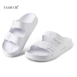 Samilor Summer Women Slippers Lightweight Comfortable White Flats Flip Flops Ladies Sandals Casual Mens Shoes Zapatos Mujer