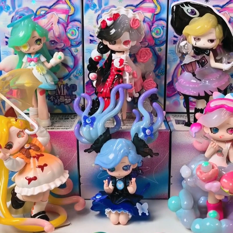 

Memimo Strange Dreams Series слепая коробка для девочек Фигурка Memimo Mystery Box Кукла-сюрприз Сумка Декор Модель Коллекционная игрушка Подарки