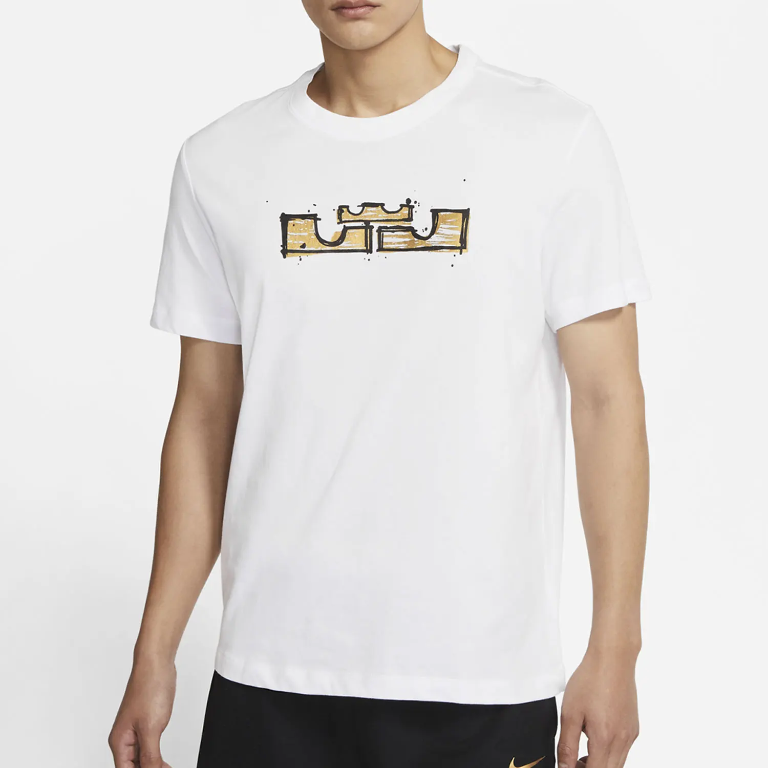 

Nike Authentic New Season Men's Printed Short Sleeve Round Neck Casual T-Shirt DD0784-100