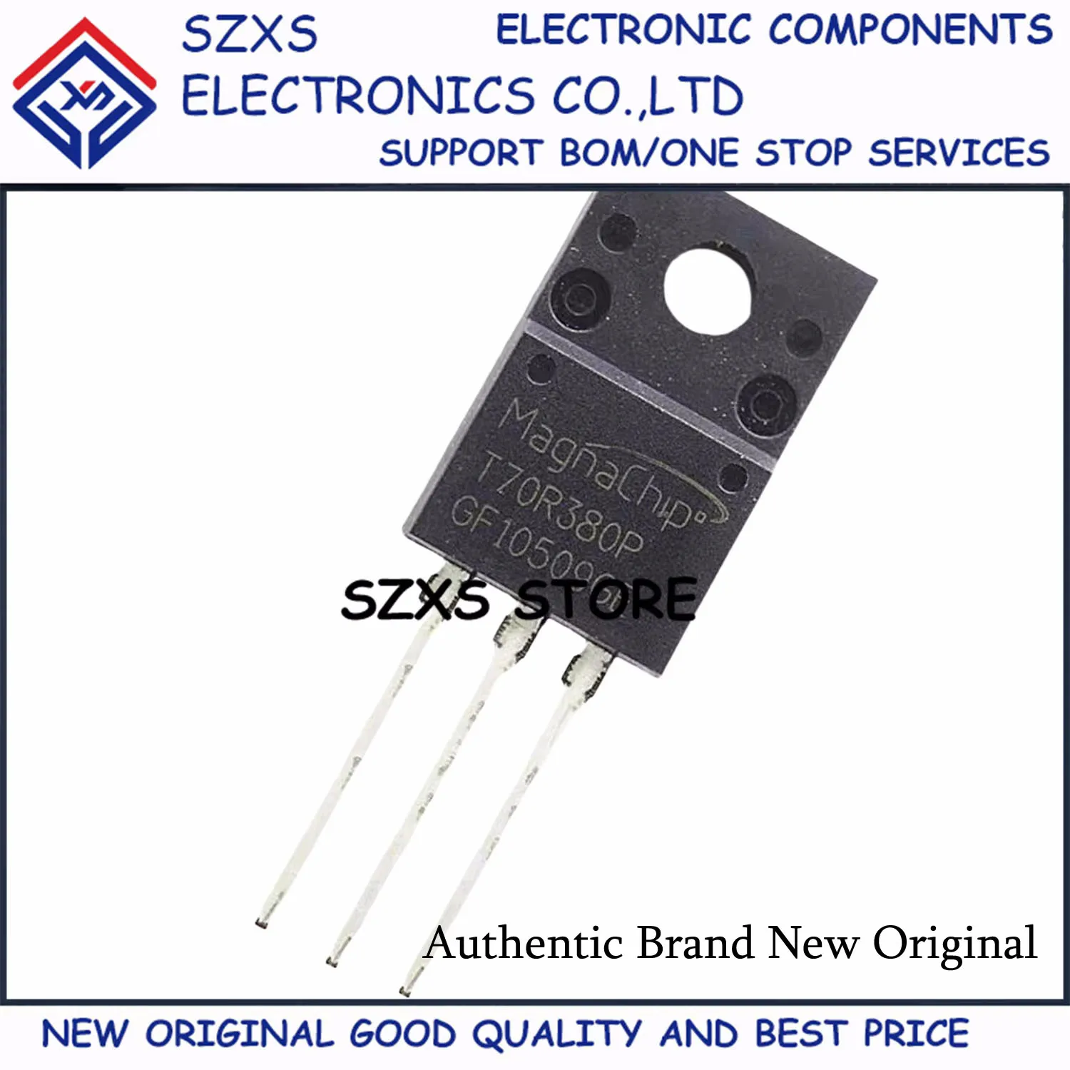 New Original 10Pcs T70R380P MMFT70R380P TO-220F 750V 11A MOSFET Field-Effect Transistor In Stock Good Quality