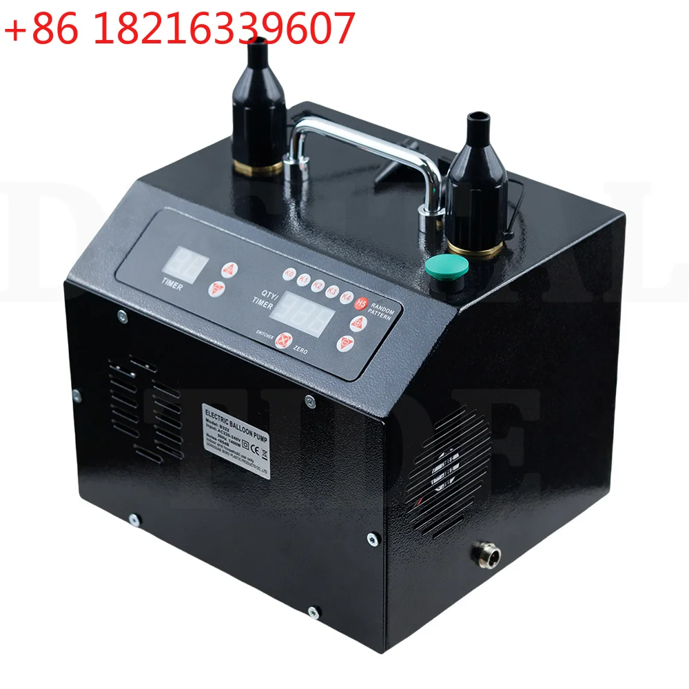 YAO B322 Lagenda 3S 5S Timer and Counter APP Controling Electric Air Balloon Inflator 1400W Electric Balloon Pump