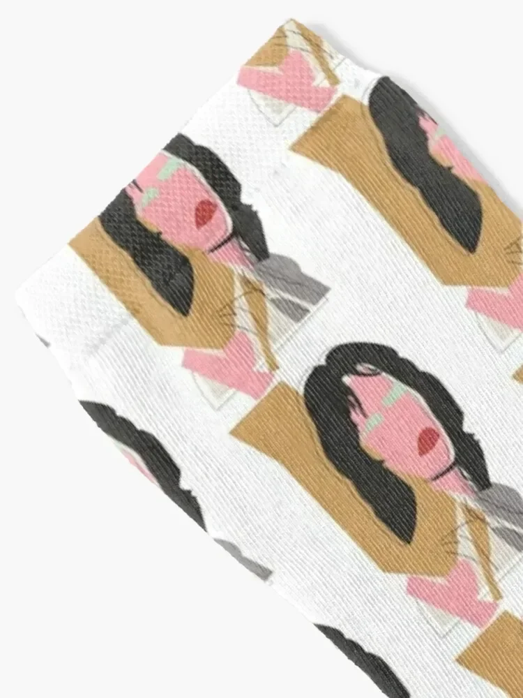 Mick Jagger Andy Warhol Socks compression kawaii Man Socks Women's