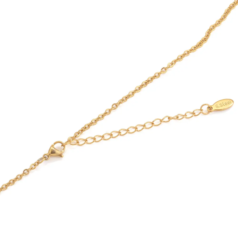 10 Stück Edelstahl-Verlängerungsketten für Halsketten und Armbänder, DIY-Verlängerungskette mit Karabinerverschlüssen, Schmuckherstellungszubehör – Detail 7
