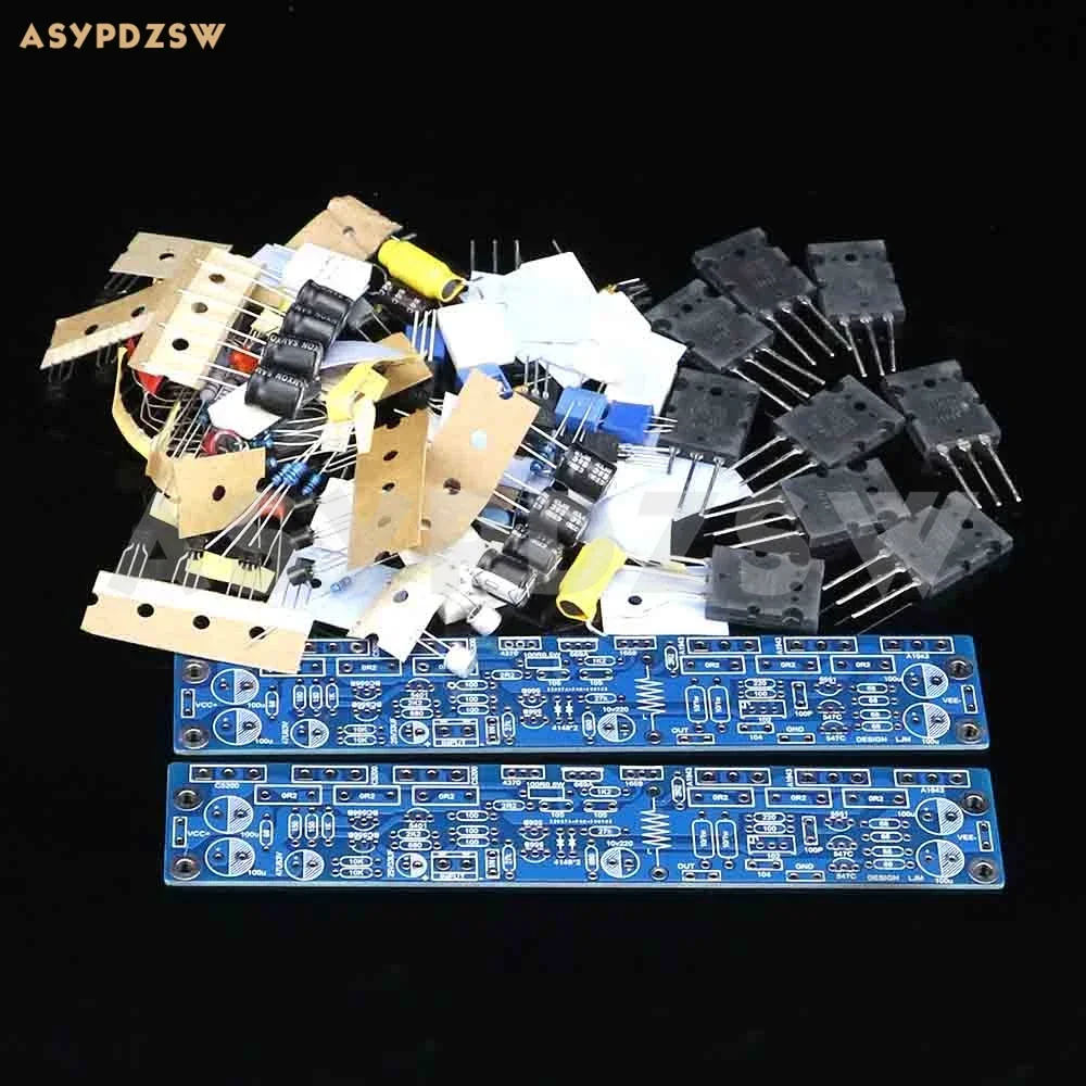2 CH L10 Single differential Single-ended A1943 C5200 เครื่องขยายเสียง DIY ชุด/บอร์ด