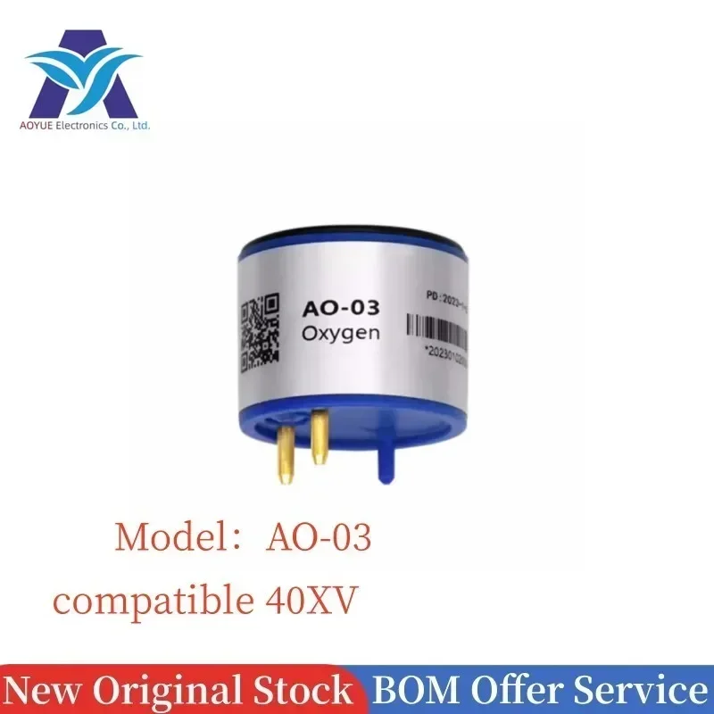 New Oxygen ASAIR Concentration Sensor Probe AO-03 AO3 A03 Detector 1-25%Vol.O2 linear output Compatible CITY O2 probe 40XV 4OXV