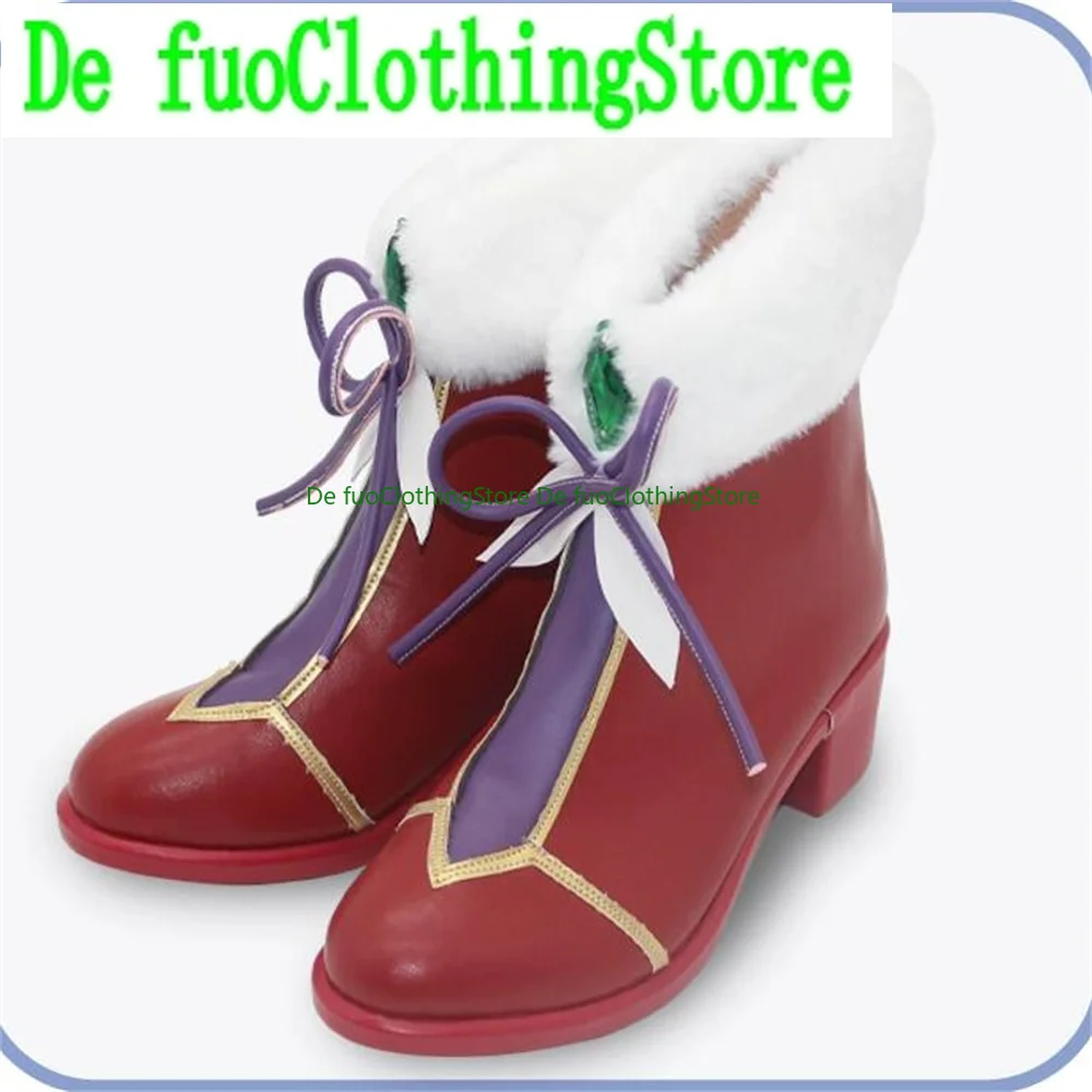 Emilia Emiria Re:Life in a different world from zero Cosplay Shoes Boots Game Anime Halloween Christmas DefuoClothing ShoesStore