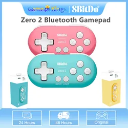 8Bitdo Zero 2 Bluetooth Gamepad Kid Support For Ninrendo Switch, Windows, Android,Steam, Raspberry Pi Mini Controller