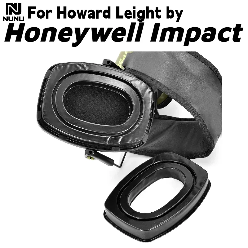 

Replacement Silicone ice gel groove Earmuff Earpads Machine washable for Howard Leight by Honeywell Impact Headset repair parts