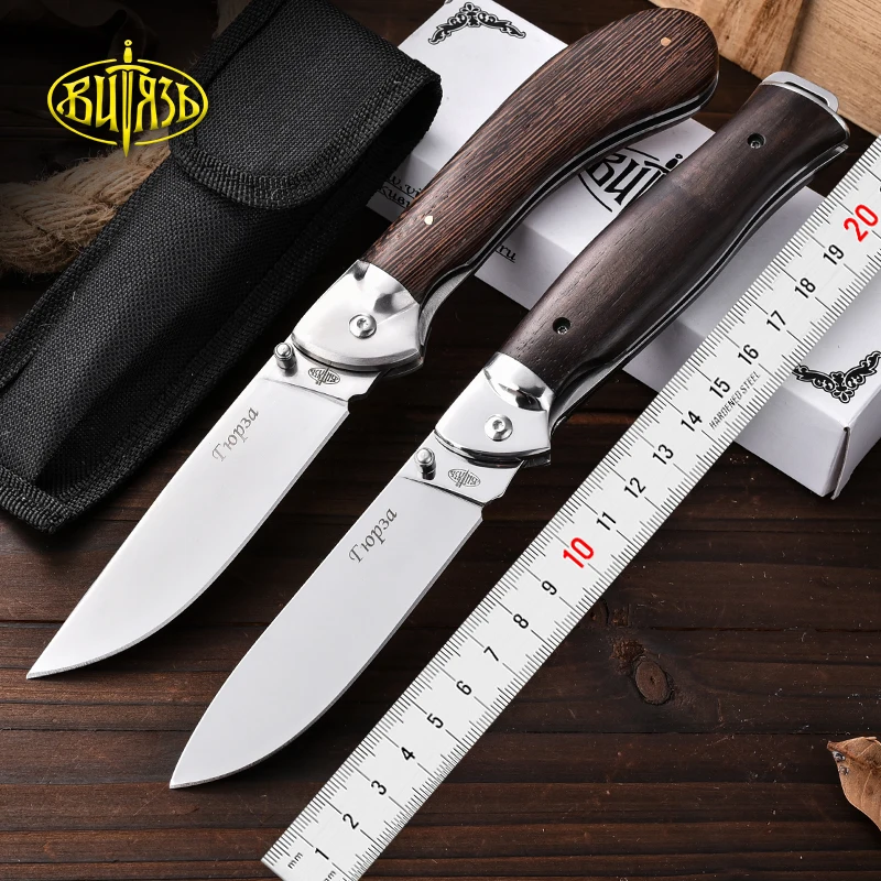 

Russian slicing knife Folding Blade Sharp Knife Pocket Knife Hunting Knife Outdoor Knife Travel emergency rescue tool