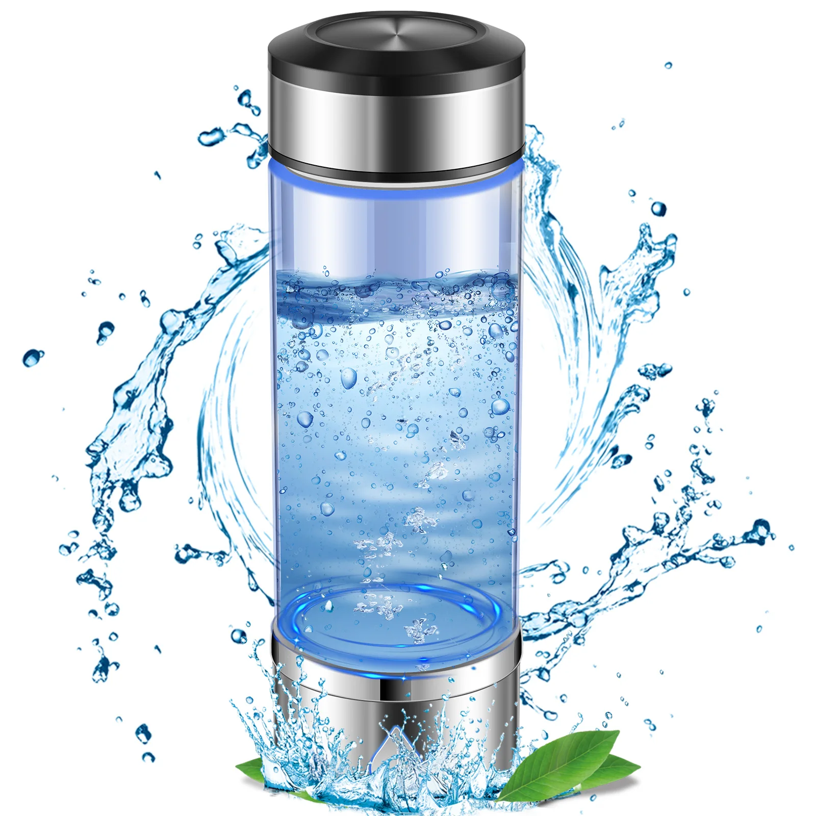 Hydrogen Water Bottles Generator 360ml Electric Hydrogen Water Generator Bottle Water Ionizer Cup Hydrogen Water Maker Bottle