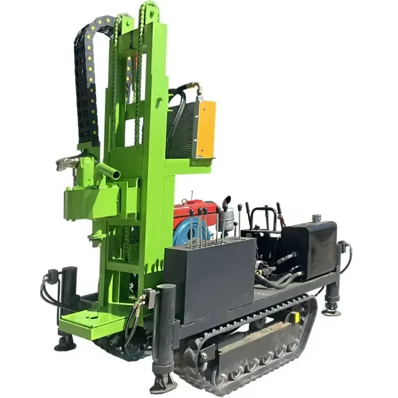 Portable Drilling Equipment Drill Impact Coring Water Well Drilling Rig Maximum Operating Depth 300m Well Drill Rig for Sale