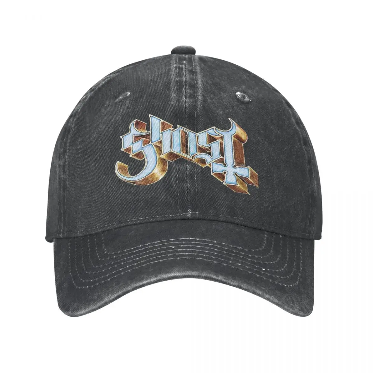 Fashion Ghost B.C. Band Baseball Caps Unisex Distressed Denim Snapback Hat Outdoor Running Golf Caps Hat