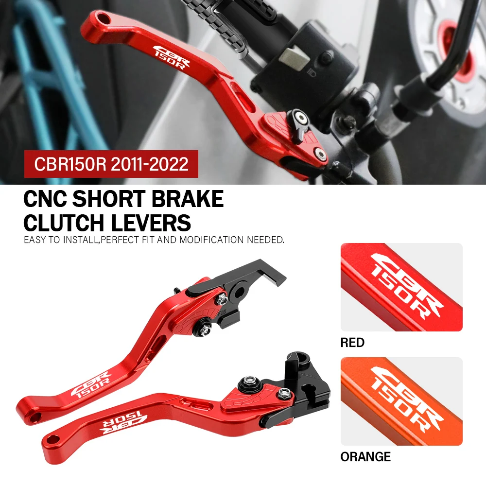 

For HONDA CBR150R 2011 2012 2013 2014 2015 2016 2017 2018 2019 2020 2021 2022 Motorcycle Adjustable Brake Clutch Levers Handle