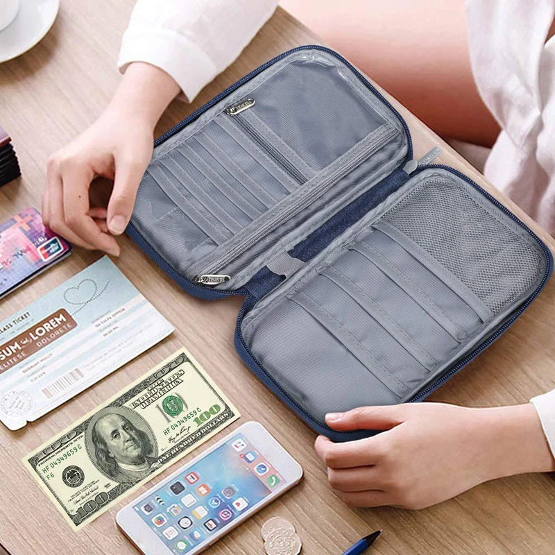 

Hot Travel Wallet Family Passport Holder Creative Waterproof Document Case Organizer Travel accessories Document Bag Cardholder