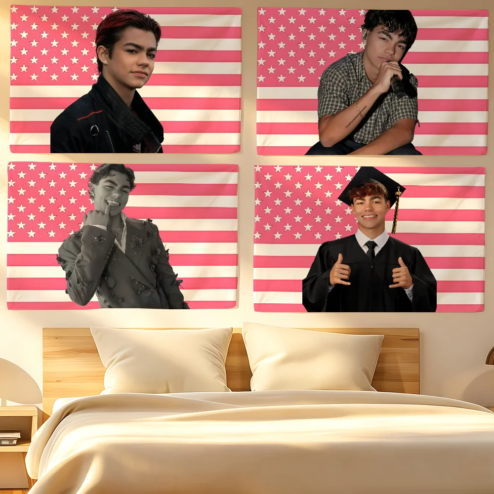 American actor M-Malachi B-Barton flag For Living Room Home Dorm Decor Wall Outdoor Camping Party Banner Gifts