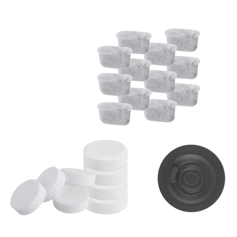 Espresso Cleaning Supply Kit For Ninja ES601 ES701 Descale Packets Cleaning Tablets Water Filters Inserts A A62X