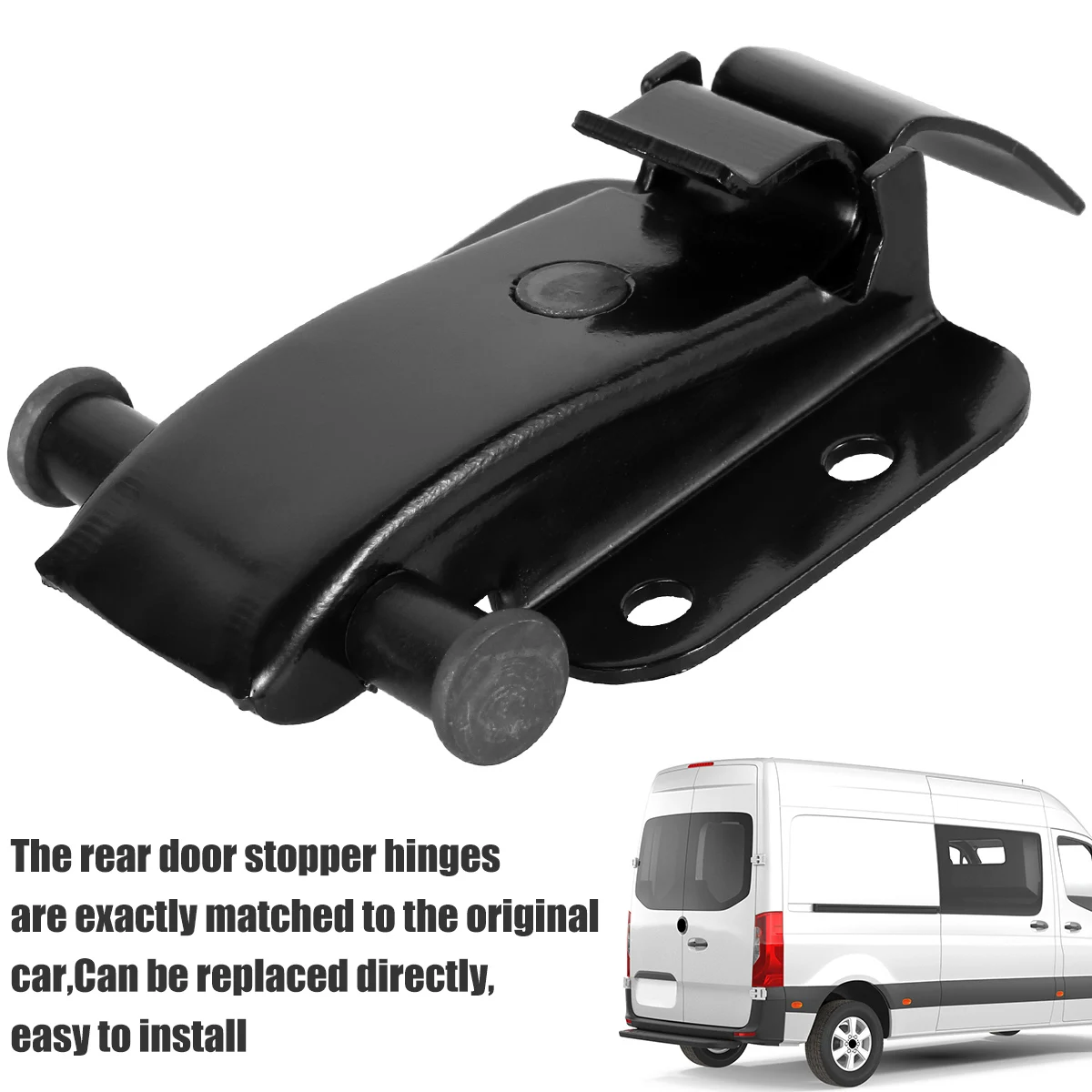 Rear Door Hinge Compatible with Mercedes Sprinter Professional Car Rear Door Catch Sturdy Door Check Strap Hinge Catch