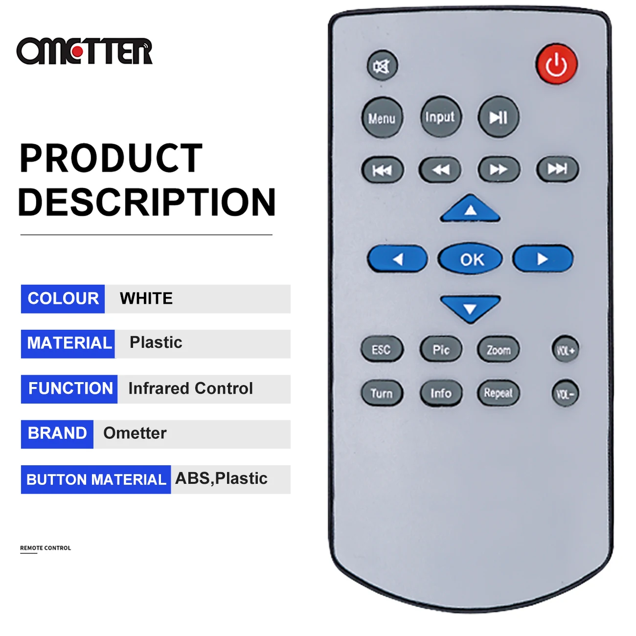 Новый пульт дистанционного управления для unic проектора uc28 uc30 uc40 uc50 uc46 uc80, пульт дистанционного управления