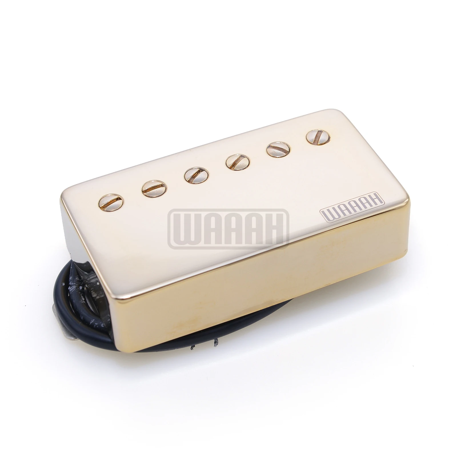 WAAAH GB Style Alnico II Bridge Humbucker Pickup Schwarz Weiß Zebrafarbe Alnico 2 Magnet für E-Gitarre WAAH Pickups – Detail 7