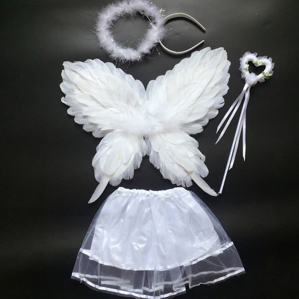 

1 pc Butterfly Wings Headband Kids Fairy Costume Accessory Set Small Foldable Wings Hair Prop Birthday for Girls