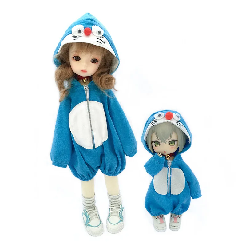 HOUZIWA OB11 Doll Clothes Hoodie GSC Molly 1/6 BJD Doll Bodysuit