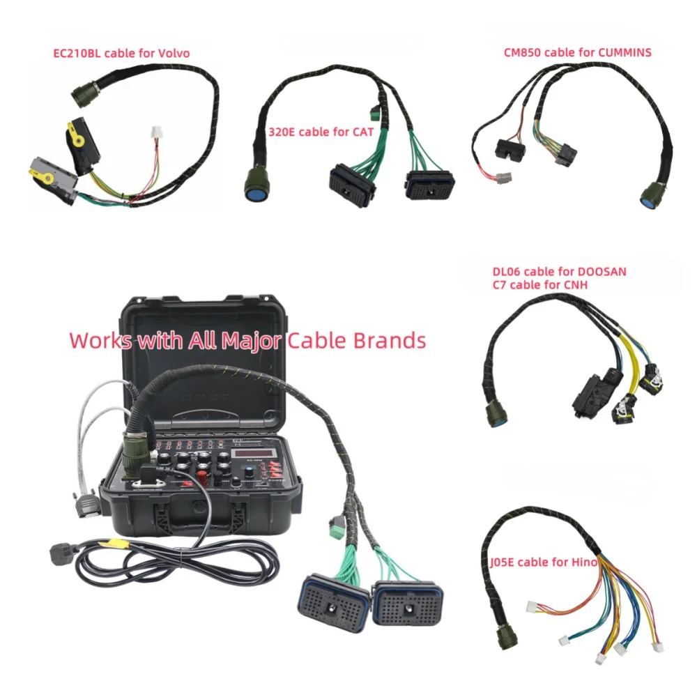 Hot Selling Engine ECU ECM test Bench Sensor signal Simulation Tool Suitable for C7 C9 Detection Excavator ECU