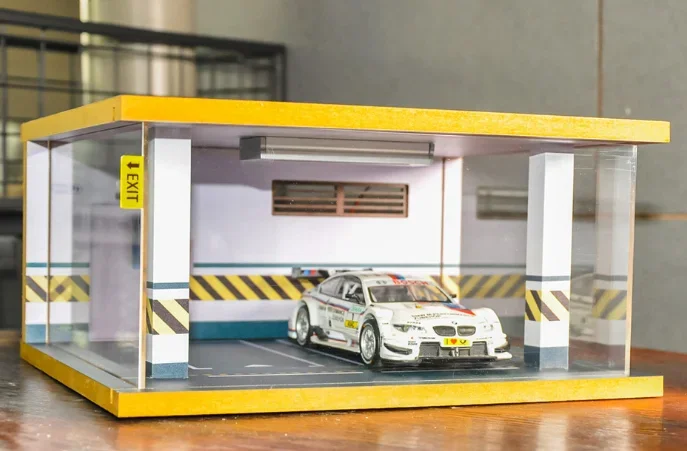 

'1:32 Assembled Car Model Parking Space Diecast Model Parking Lot