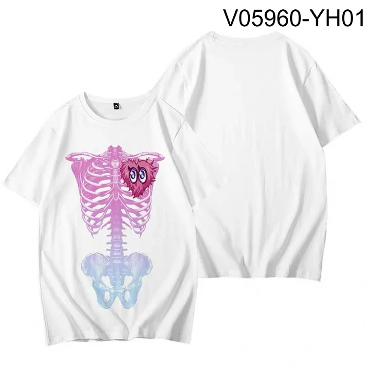 Japan Anime Yumemi Riamu 3D Print T Shirt Women Men Summer O-neck Short Sleeve Funny Tshirt Graphic Cosplay Clothing view 5