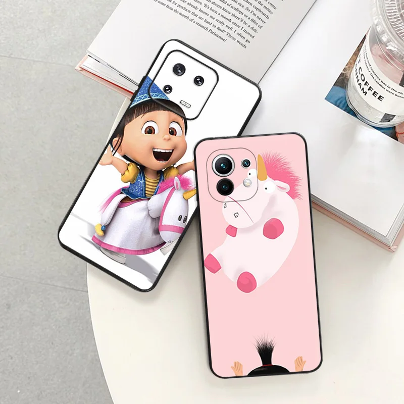 Anti-Drop Soft Phone Case For Xiaomi 12T 12X 13Lite Redmi Note 12 4G 5G 12s 13 Pro 12c 13c My Fluffy Unicorn Agnes Cover