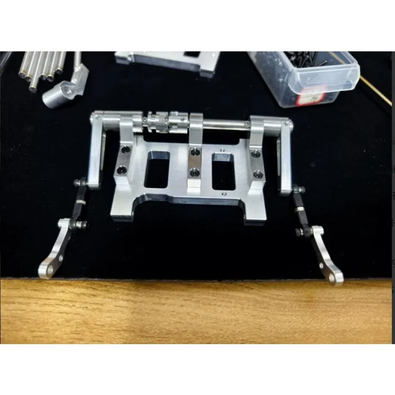 7075 Aluminum Alloy Electric Anti-Roll Bar, Openable & Closable Freely Switchable, Fit 1:7 Rlaarlo MK07/JK07 RC Upgrade Parts