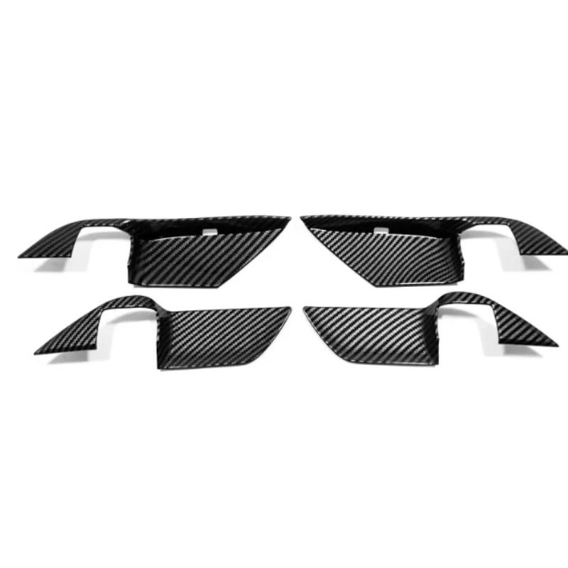 Car Inside Inner Door Handle Bowl Cover Trim For Toyota Camry 9th 2024  Carbon Fiber Decoration Interior Mouldings Accessories
