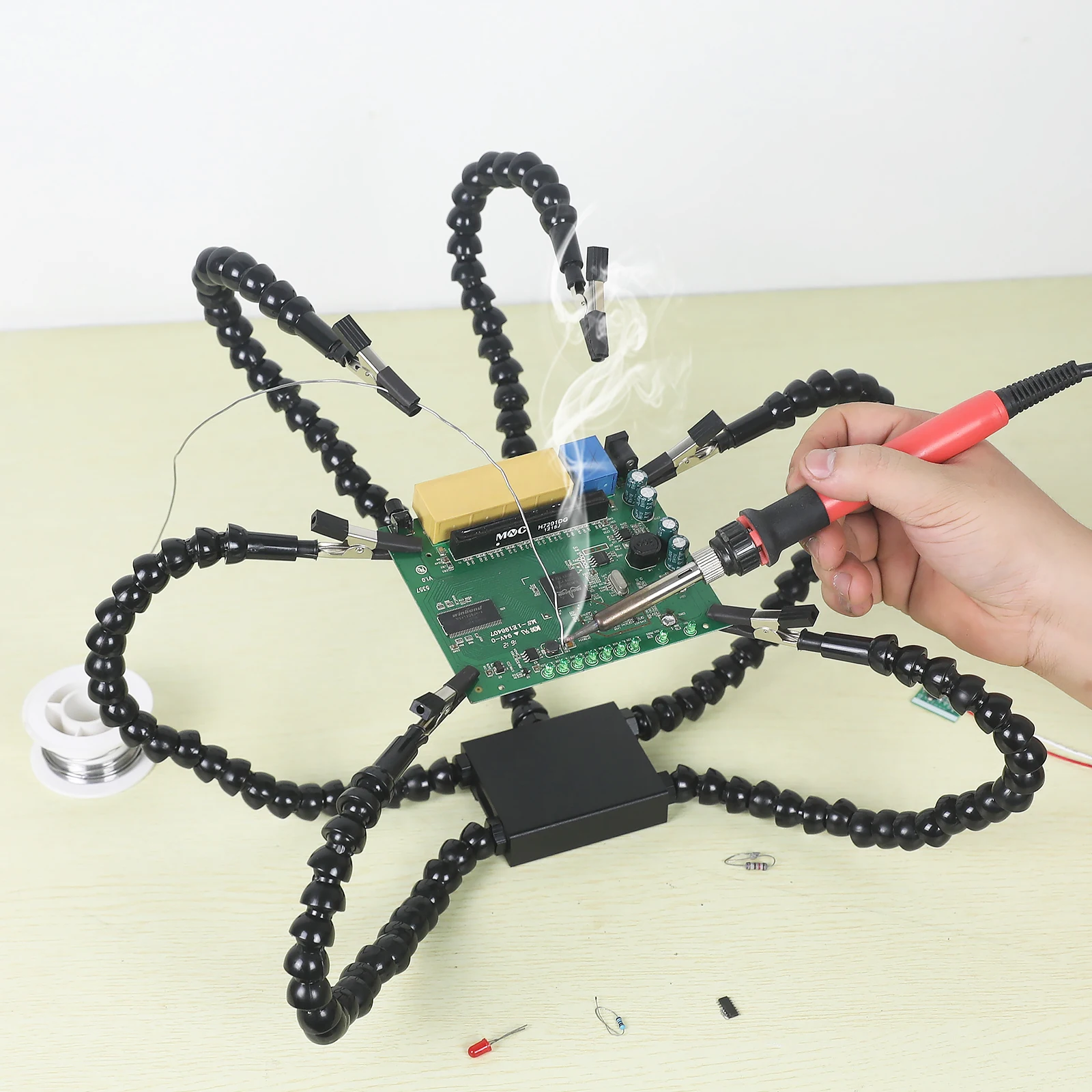 Diy Soldering Station No Electronics - Профессиональная паяльная станция с гибкими рукавами-держателями