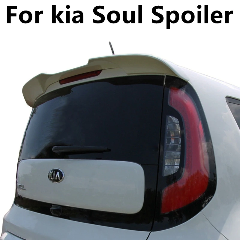 

Спойлер для KIA SOUL 2018 2019 2020, новый спойлер для SOUL высокого качества из АБС-пластика, заднее крыло автомобиля, Праймер, цветной задний спойлер