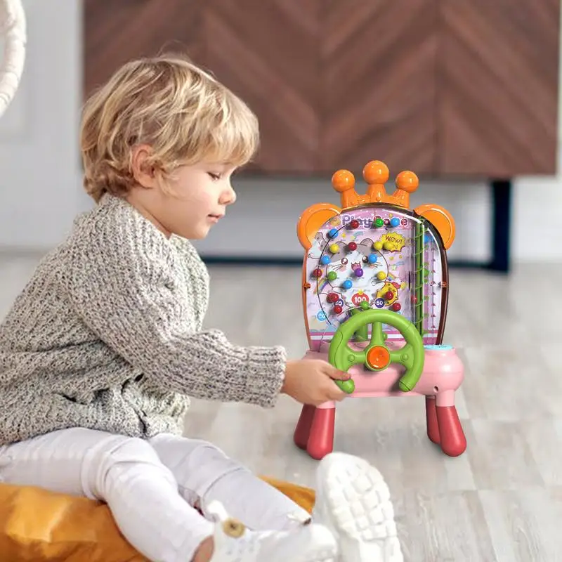 Juguete de laberinto de cuentas Montessori, juguete de gota de bola con música, habilidad motora fina, aprendizaje temprano, regalos de cumpleaños y Navidad