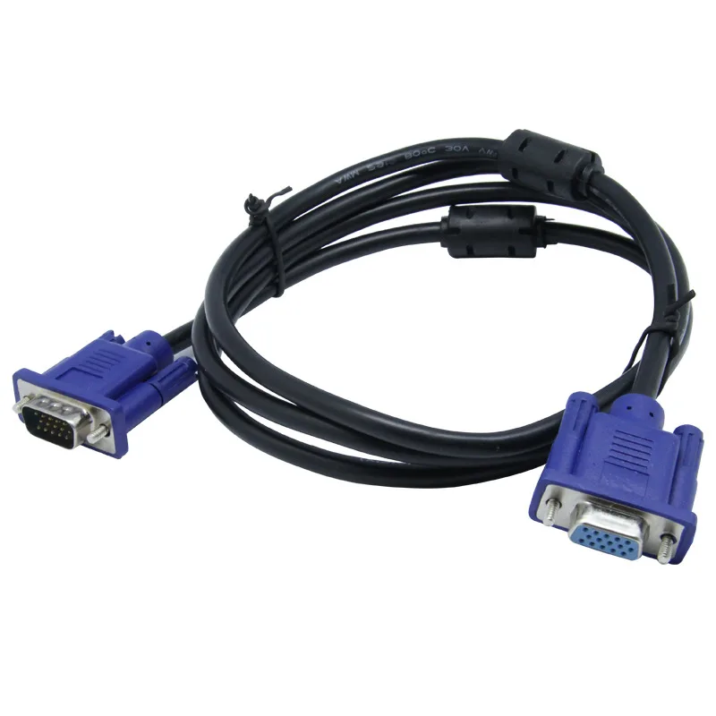 

0.5m 1.5m 3m 15 Pin VGA Extension Cable VGA To VGA Male To Female Converter Cable for Computer Monitor Projector PC TV Adapter