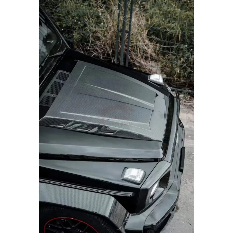 

Для Mercedes-Benz G-Class W464 G350 G500 G550 G63: капот из сухого карбона в стиле B