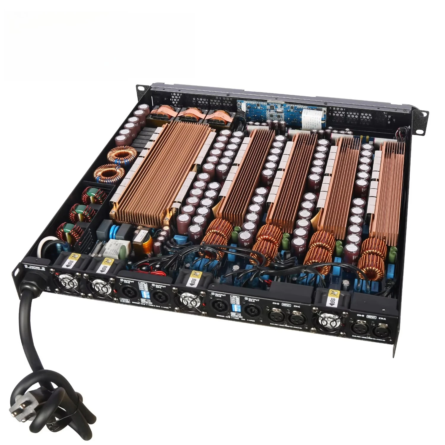 

DA32K4 1U 4CH 26800W Class D Professional Audio System Nightclub Power Amplifier